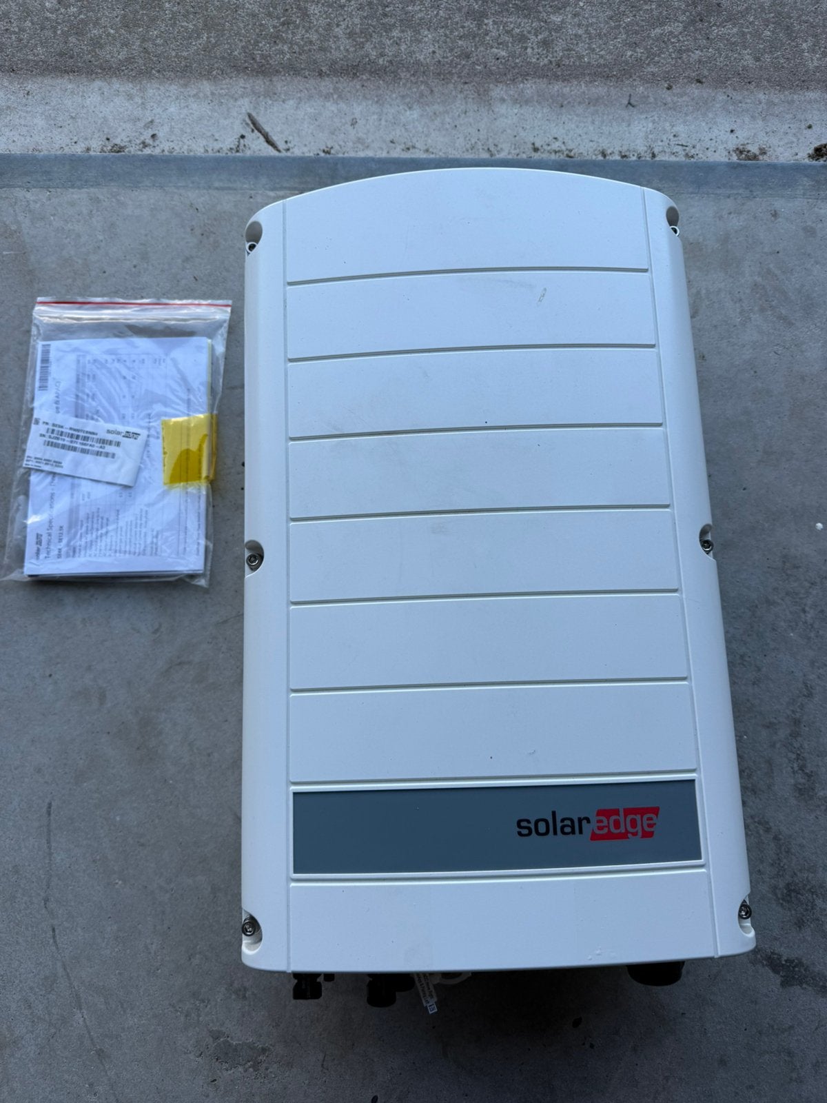 SolarEdge SE5K 3-fase omvormer 5kW + 16 optimizers, Ophalen, Gebruikt, Compleet systeem