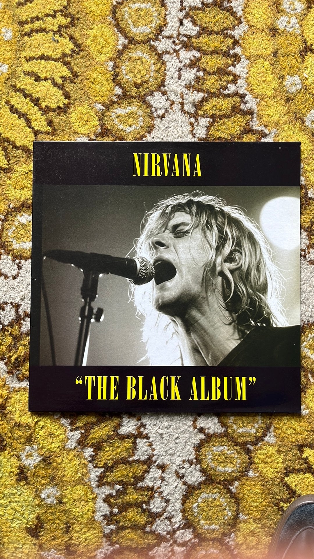 Nirvana - The Black Album (limited edition 500) lp vinyl, Cd's en Dvd's, Ophalen of Verzenden, Zo goed als nieuw, 12 inch