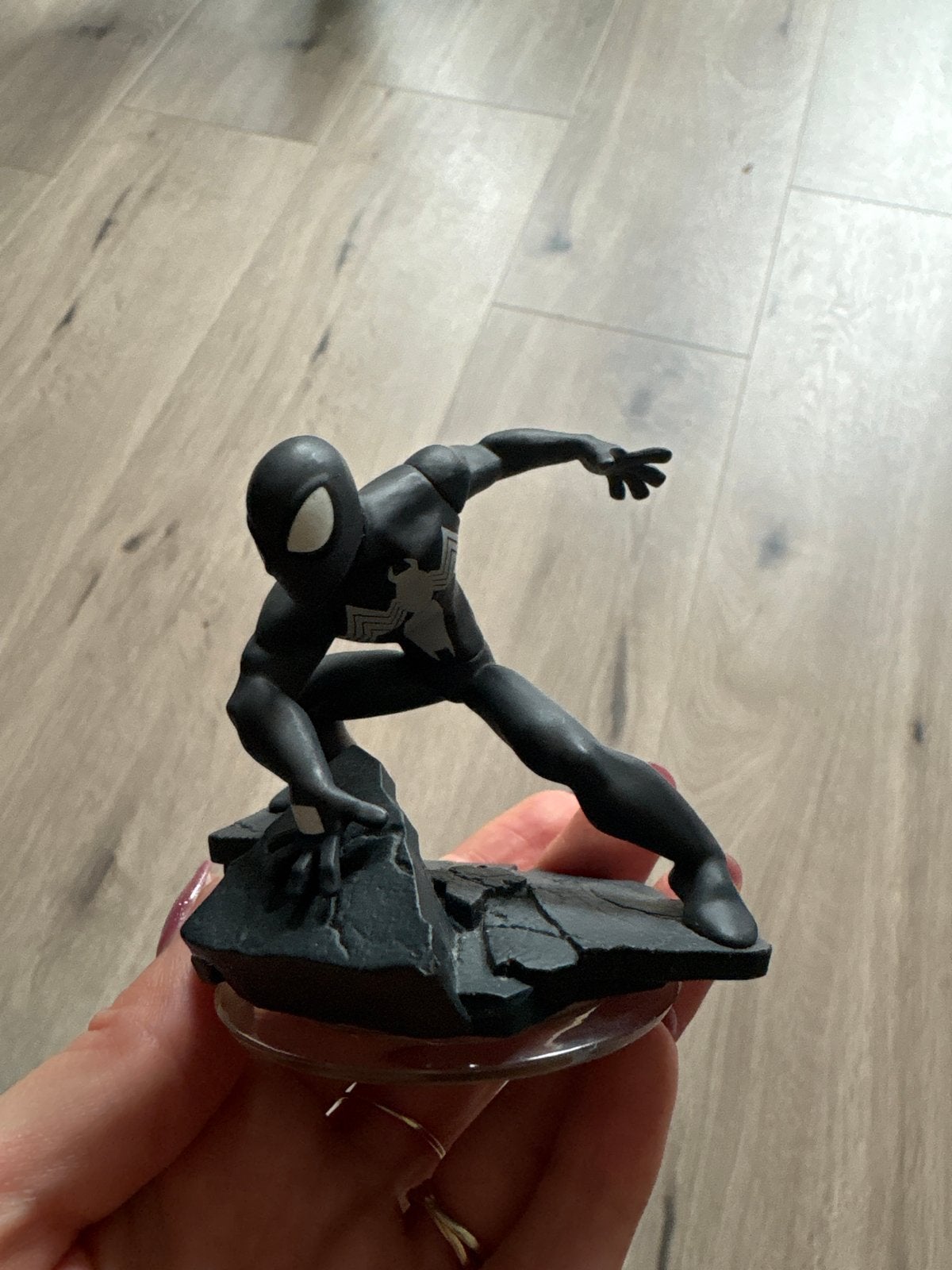 Zeldzame Disney Infinity black Spider-Man, Ophalen of Verzenden, Zo goed als nieuw