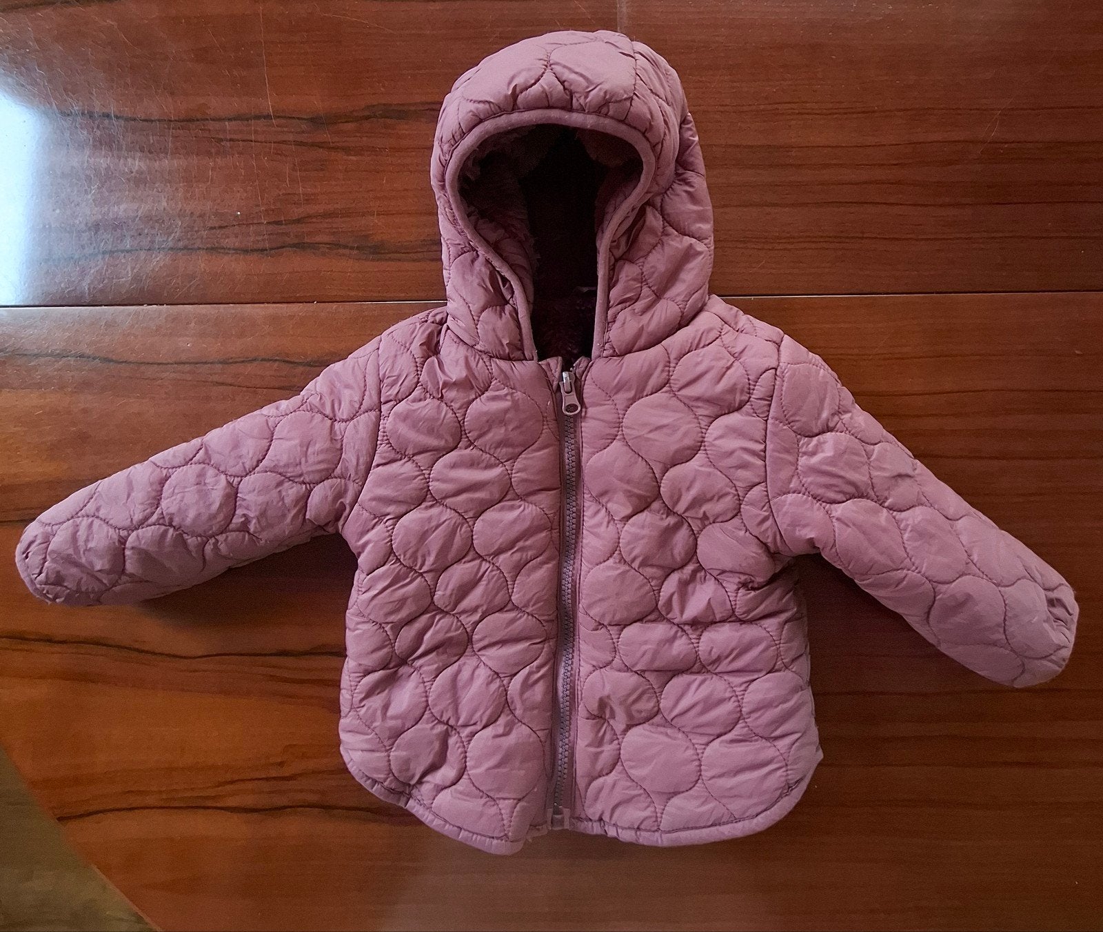 Gewatteerde winterjas | Zeeman | maat 80, Zeeman, Meisje, Ophalen of Verzenden, Zo goed als nieuw