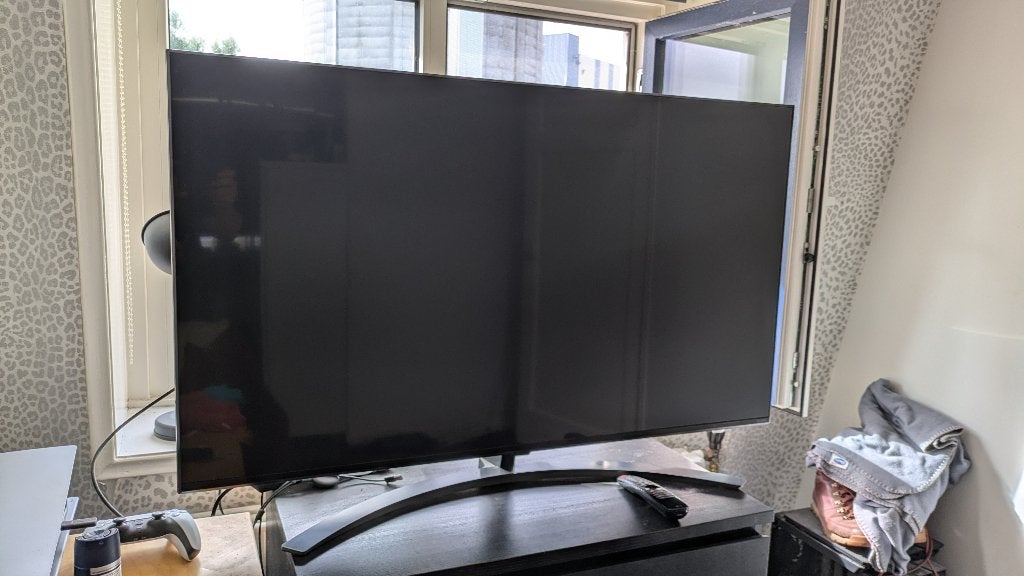 LG qned 4K 50 inch 120 Hz gaming TV, Ophalen, 120 Hz, 100 cm of meer, Gebruikt