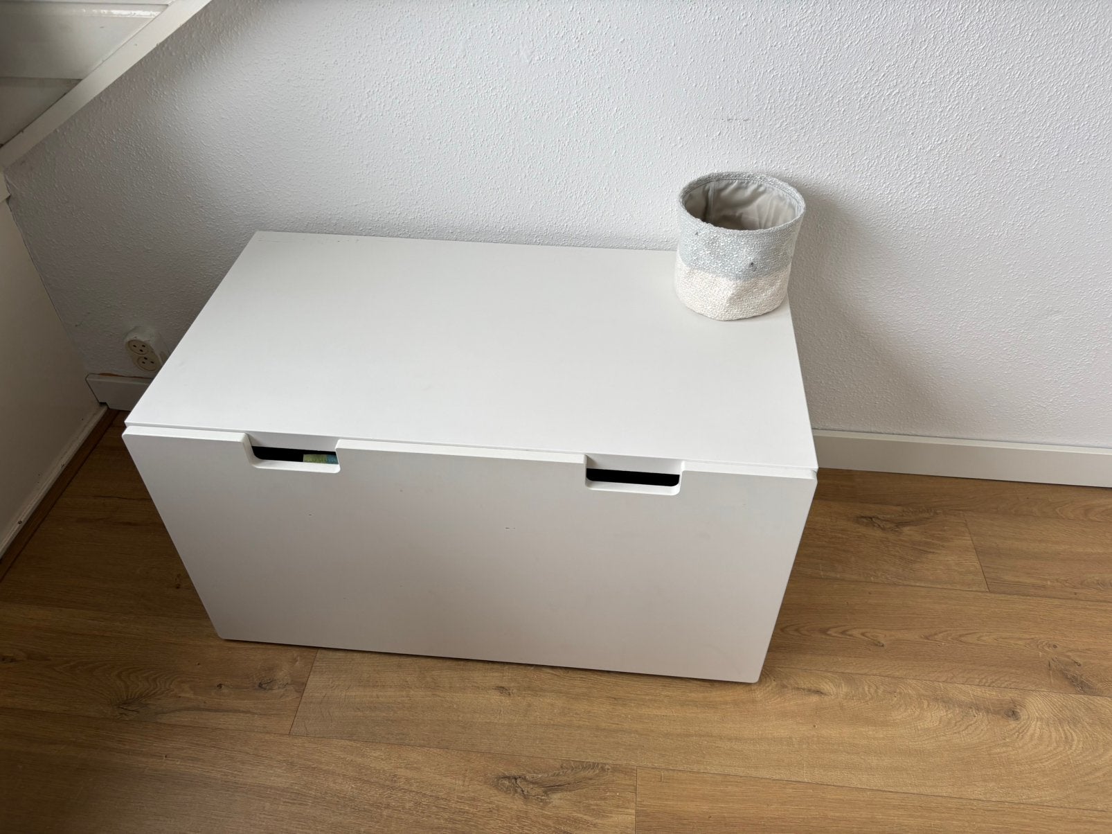 Speelgoedkist Ikea Smastad wit, Ophalen, Overige materialen, 50 tot 100 cm, Zo goed als nieuw