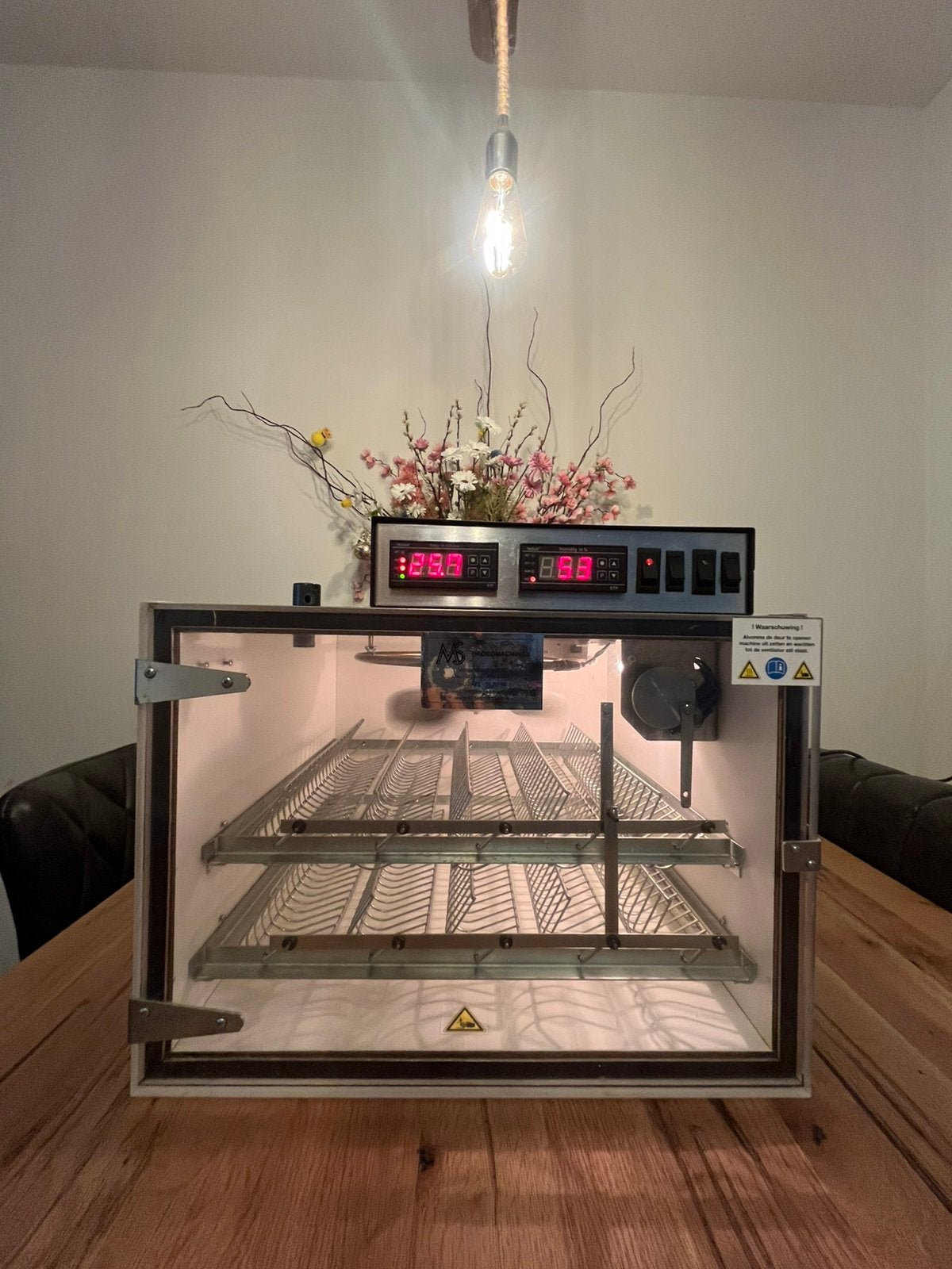 Ms broedmachine 100, Ophalen of Verzenden, Zo goed als nieuw, Broedmachine