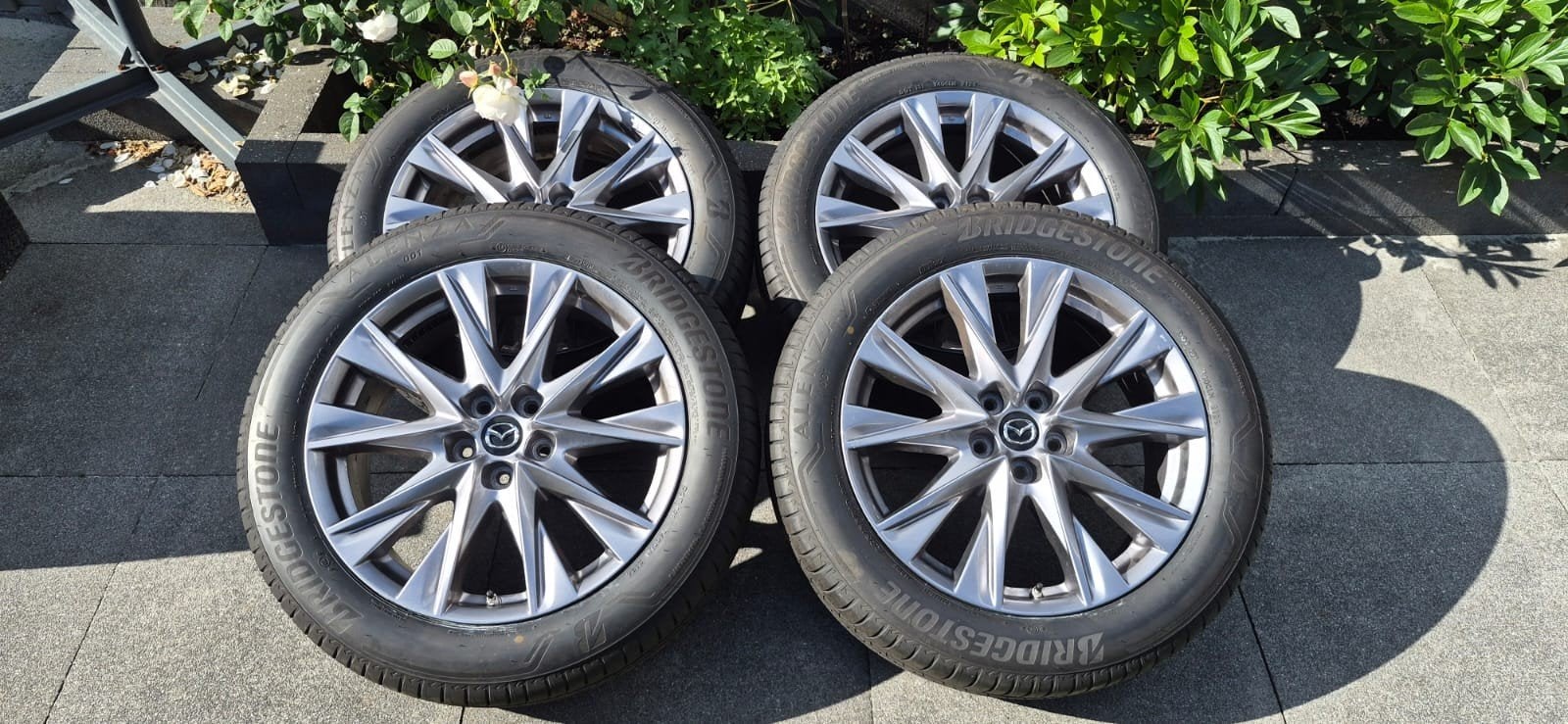 Mazda CX-5 KF originele 19" velgen ZGAN Bridgestone banden, Auto-onderdelen, Banden en Velgen, 19 inch, Nieuw, Ophalen of Verzenden