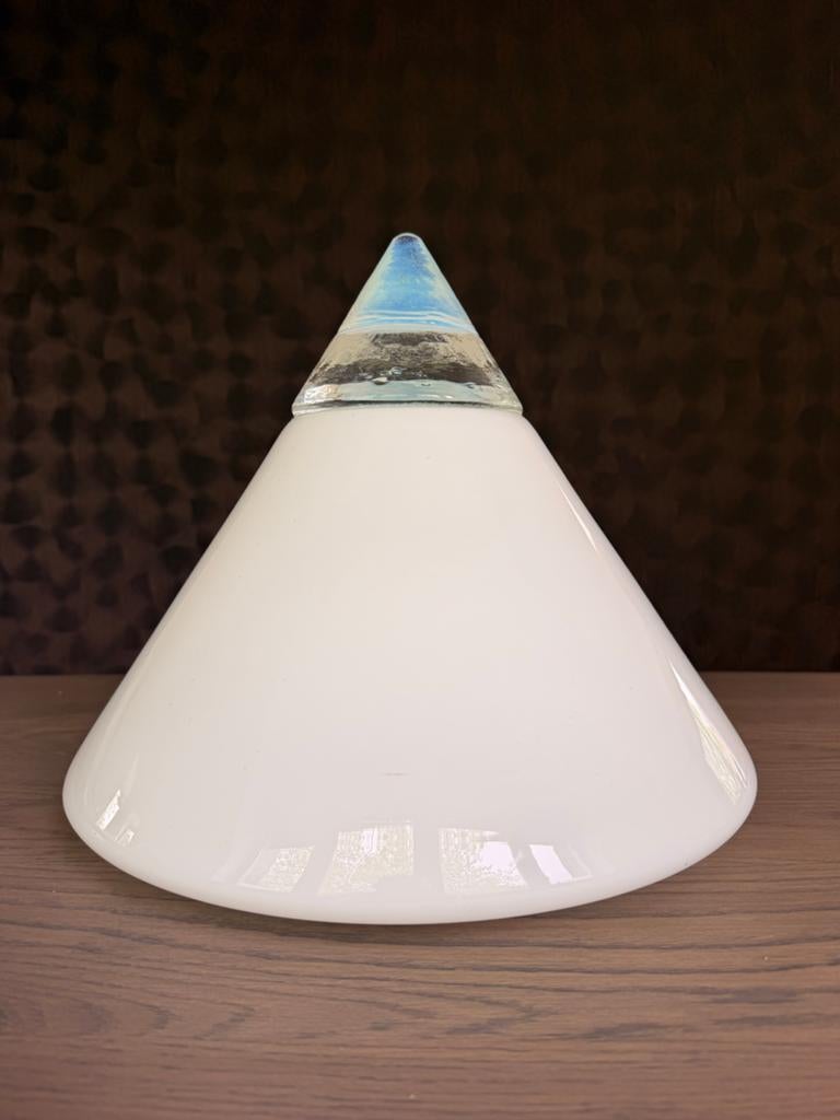 Tafellamp Rio van Giusto Toso voor Leucos, Murano glas, Ophalen, Gebruikt, Glas