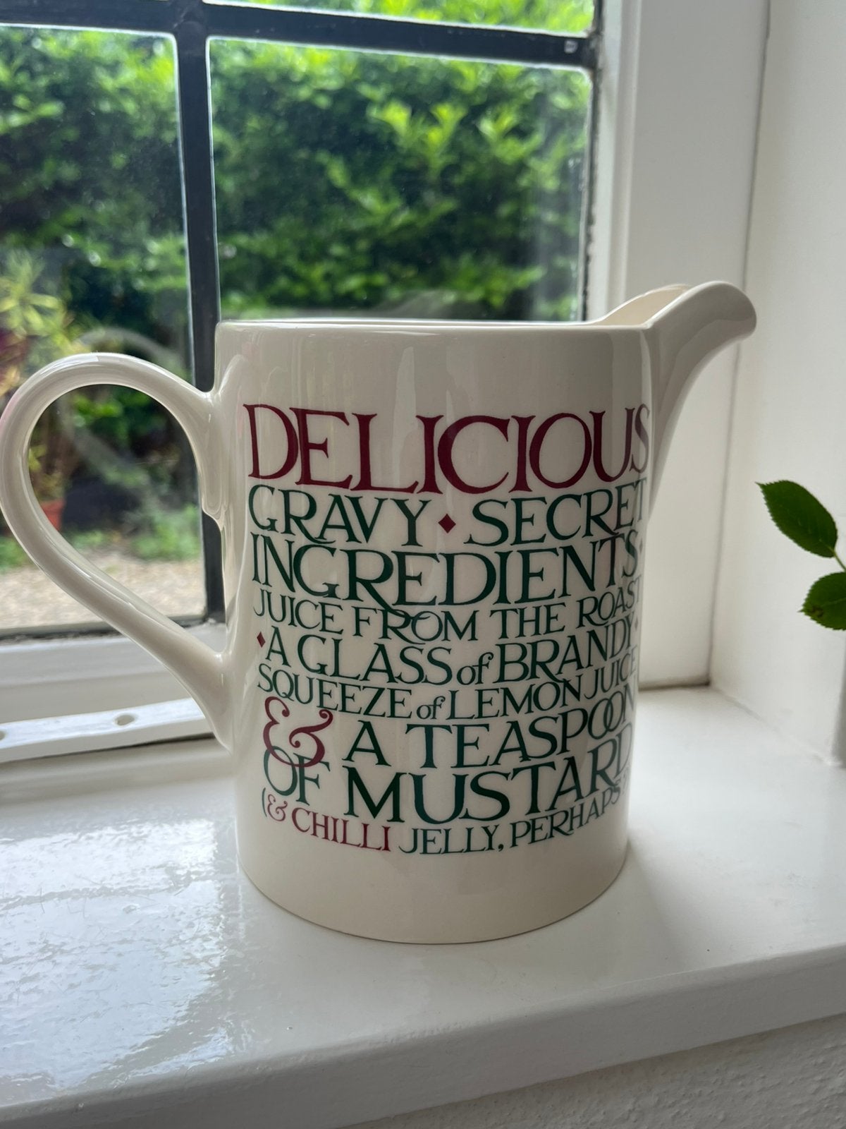 Nieuw! Christmas Toast Straight Jug, Emma Bridgewater, Overige typen, Nieuw, Ophalen of Verzenden, Emma Bridgewater
