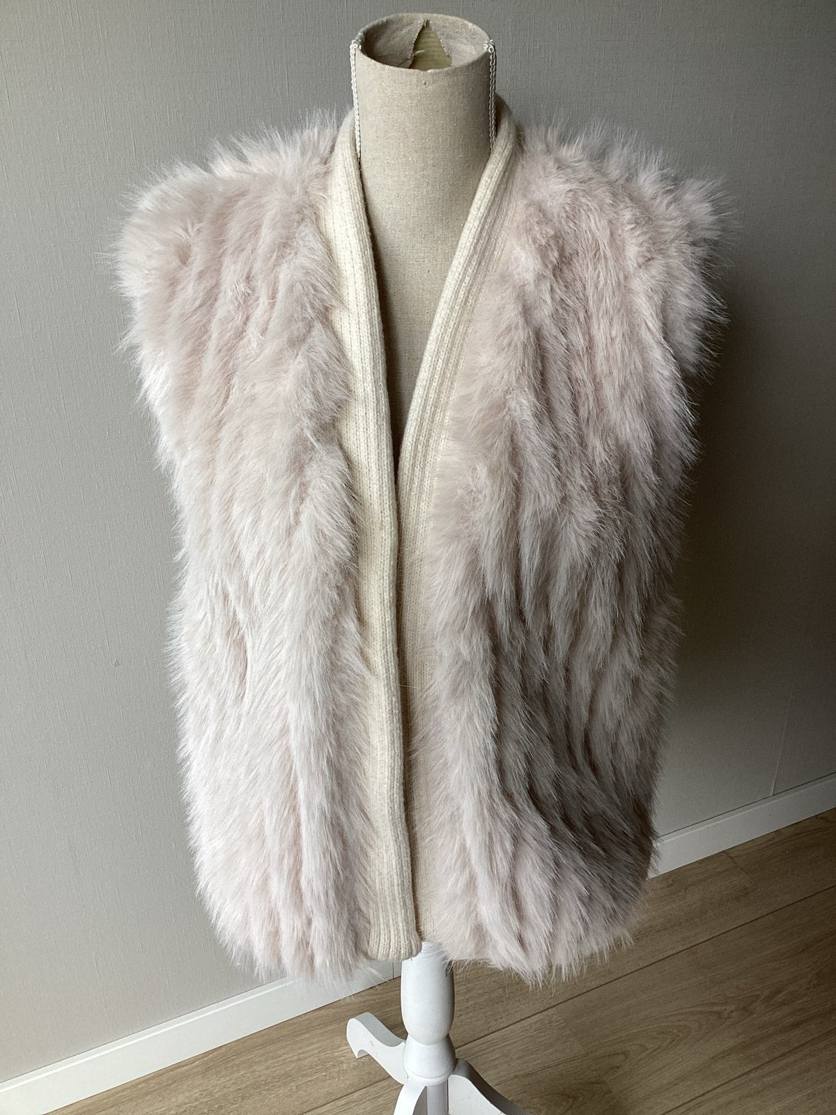 Anna faux fur gilet - Maat L, Verzenden, Zo goed als nieuw, Overige kleuren