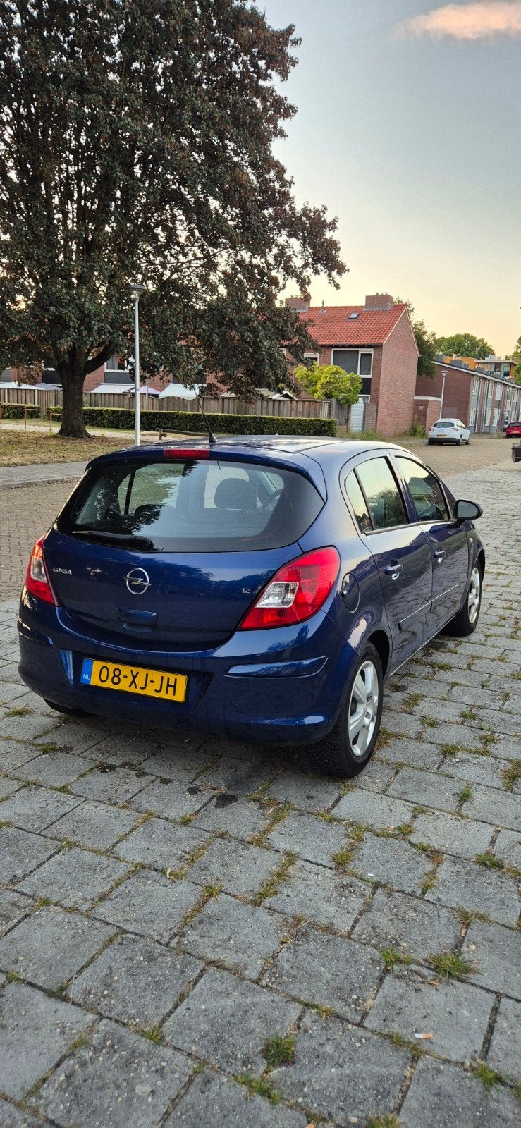Opel Corsa 1.2 16V 5D 2007, Voorwielaandrijving, 4 cilinders, Blauw, 1229 cc