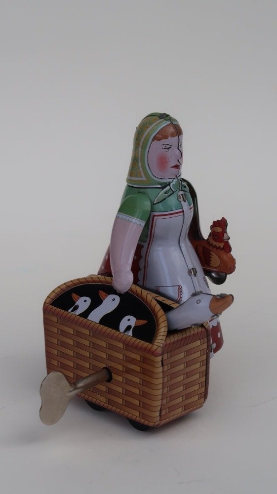 blikkenspeelgoed ganzen mevrouw, Ophalen of Verzenden