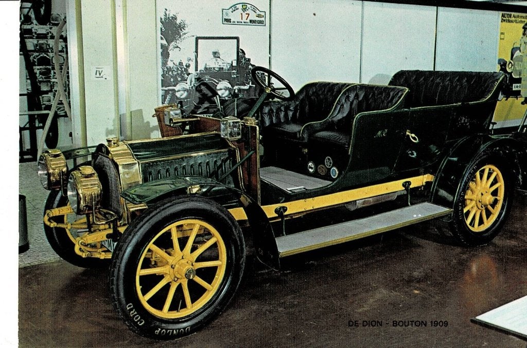Ansichtkaart De Dion-Bouton 1909 oldtimer auto, Ophalen of Verzenden, Voor 1920, Ongelopen, Voertuig