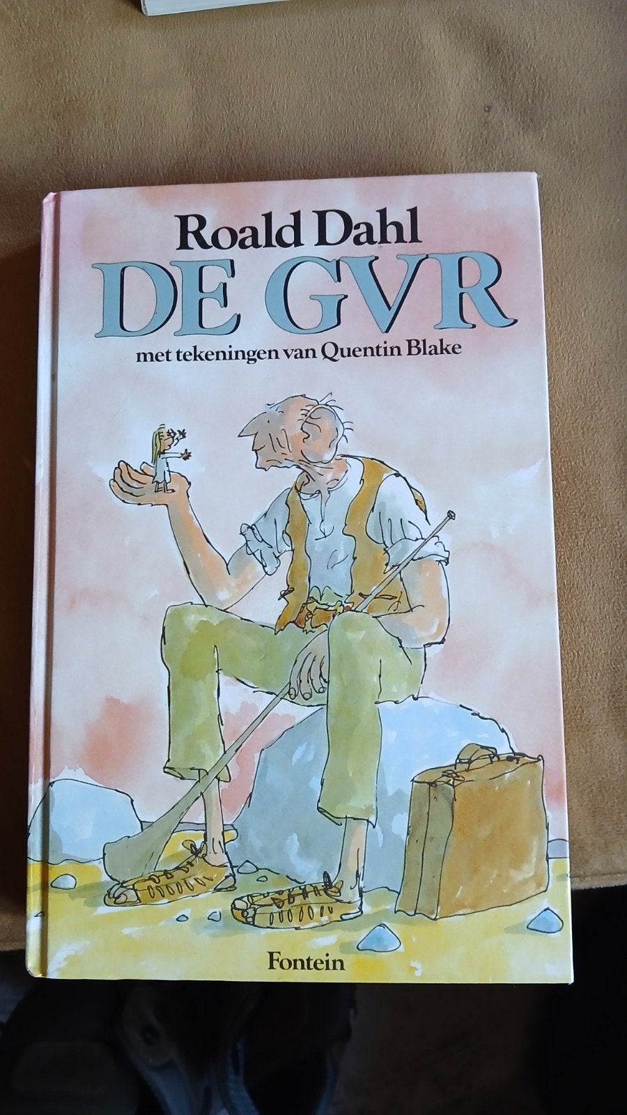 Roald Dahl - De GVR (Grote Vriendelijke Reus), Boeken, Ophalen of Verzenden, Gelezen, Roald Dahl, Fictie algemeen