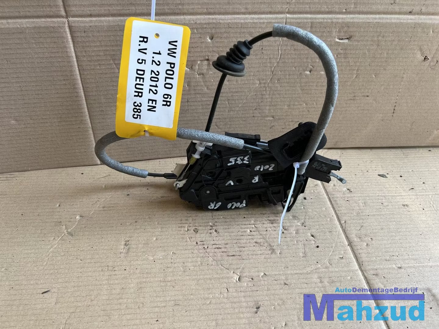 VW POLO 6R 5 deurs rechts voor deurslot 2009-2016, Auto-onderdelen, Gebruikt, Volkswagen, Volkswagen AG, Berliner Ring 2
38440  Wolfsburg, DE