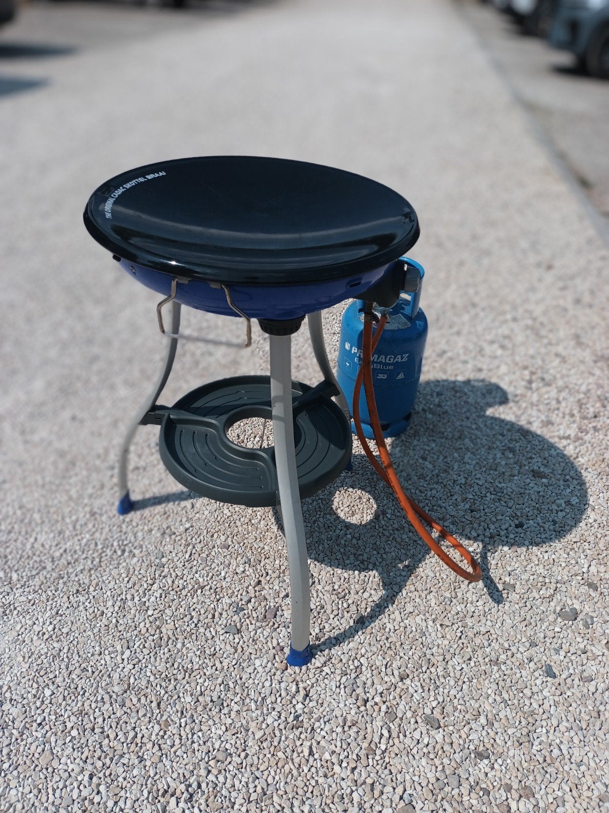 Cadac Carri Chef Skottelbraai met gasfles, Ophalen of Verzenden, Gebruikt, Cadac