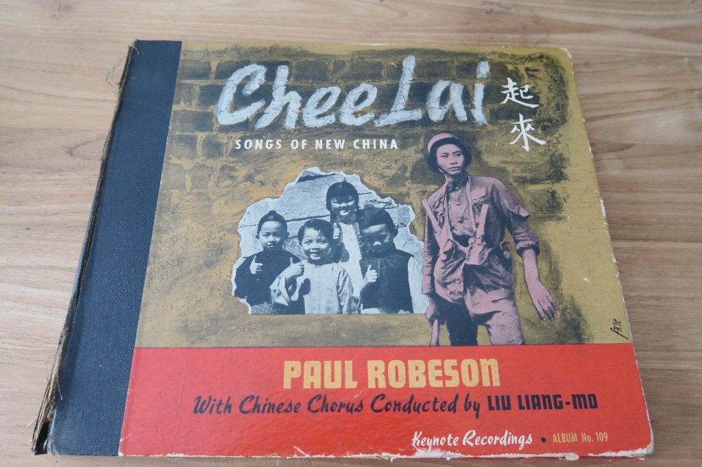Chee Lai Songs of New China Paul Robeson 78 Toerenalbums, Ophalen of Verzenden, Gebruikt, Overige formaten, Jazz