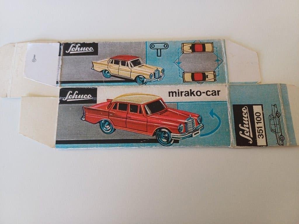 schuco opwind auto doosje 351100 nette staat, Ophalen of Verzenden
