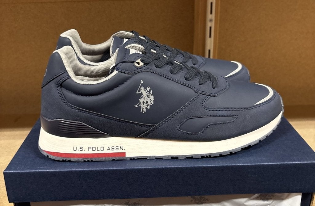 U.S. Polo Assn. Tabry Sneakers Donkerblauw Maat 43 Nieuw, Blauw, Nieuw, Ophalen of Verzenden, Sneakers of Gympen