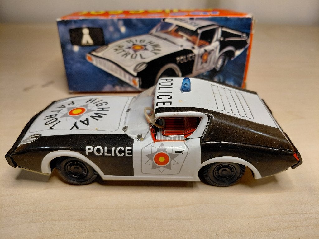 Vintage VEB Plasticart Coupe Police, Sport en Pilot, Ophalen, Zo goed als nieuw, Auto