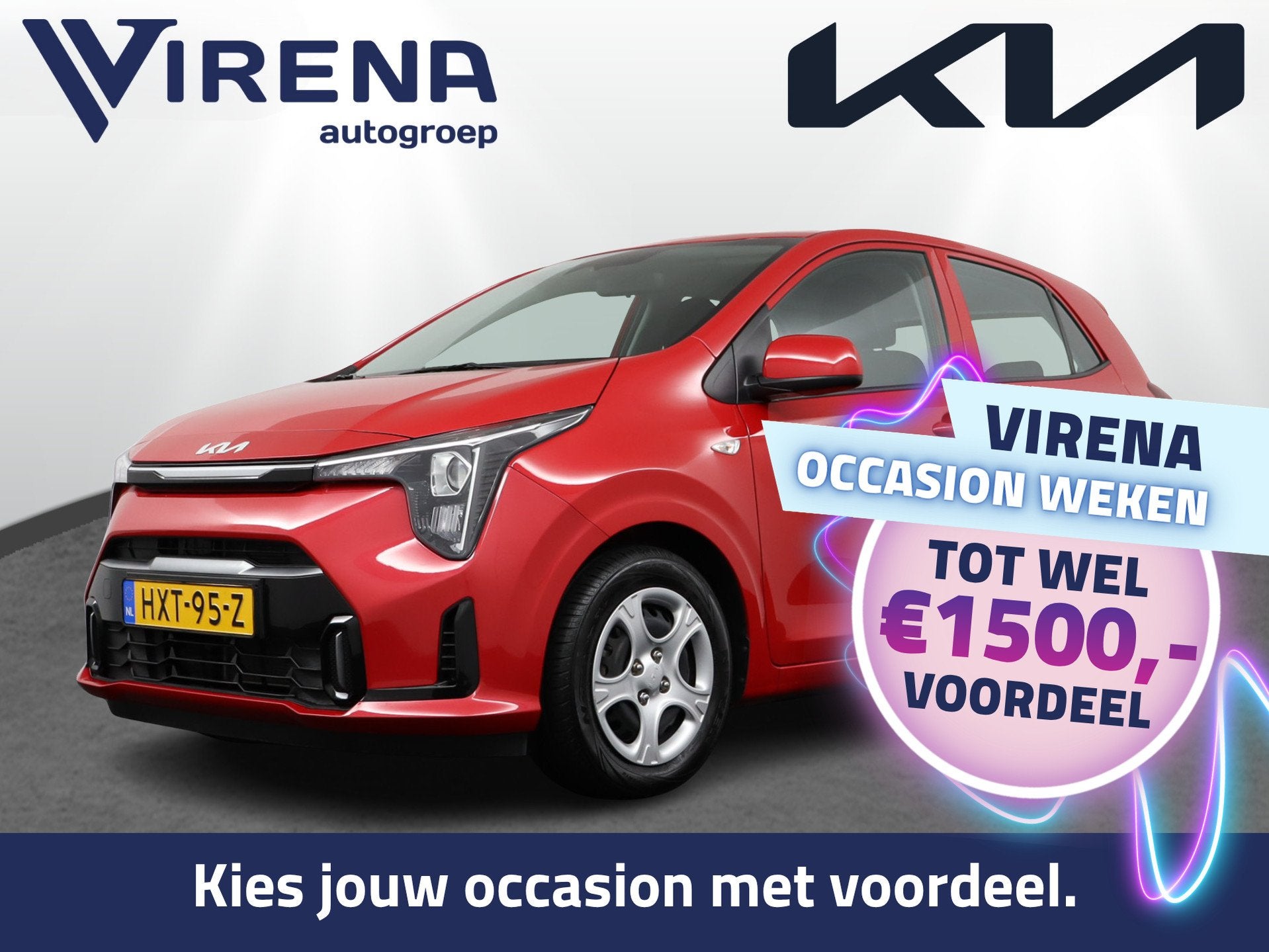 Kia Picanto 1.0 DPI DynamicLine Apple Carplay/Android Auto -
