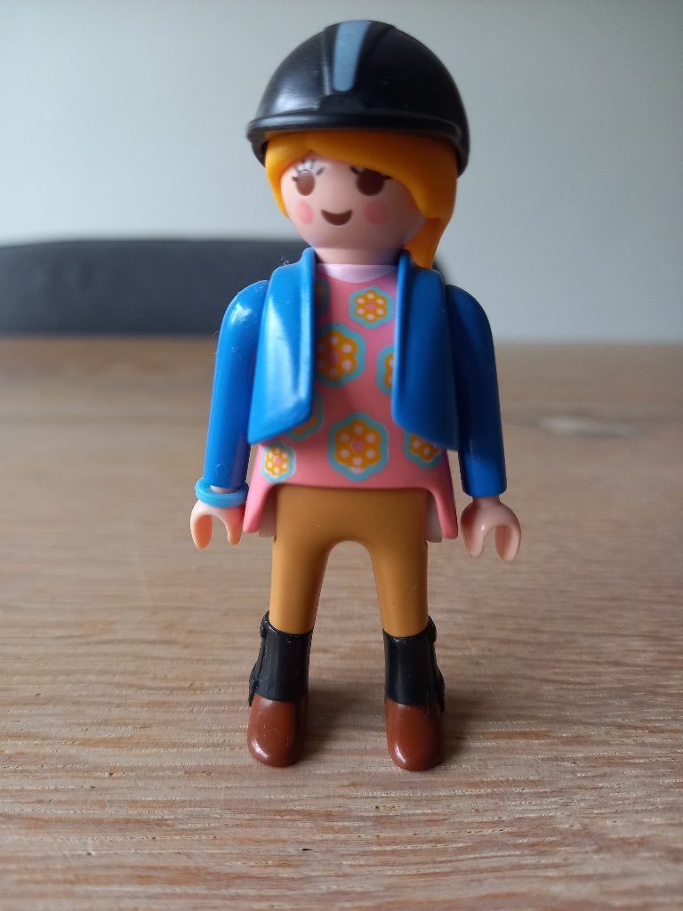 Playmobil themapoppetje Paardrijdster, Ophalen of Verzenden, Zo goed als nieuw, Figuren