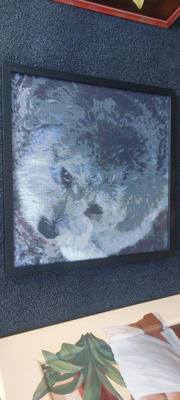 Diamond painting schilderij  hond, Ophalen of Verzenden, Schilderij
