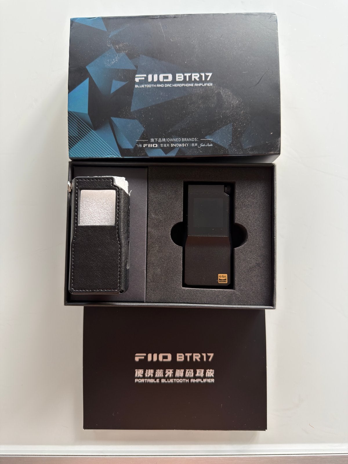 FiiO BTR17 Bluetooth en DAC Hoofdtelefoonversterker, Ophalen of Verzenden, Zo goed als nieuw, Overige merken