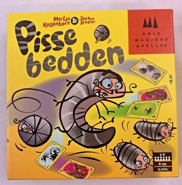 Pissebedden Kaartspel Drie Magiers compleet Gezelschapsspel, Coolsingel 104, 3011 AG Rotterdam, Netherlands, Verzenden, Een of twee spelers