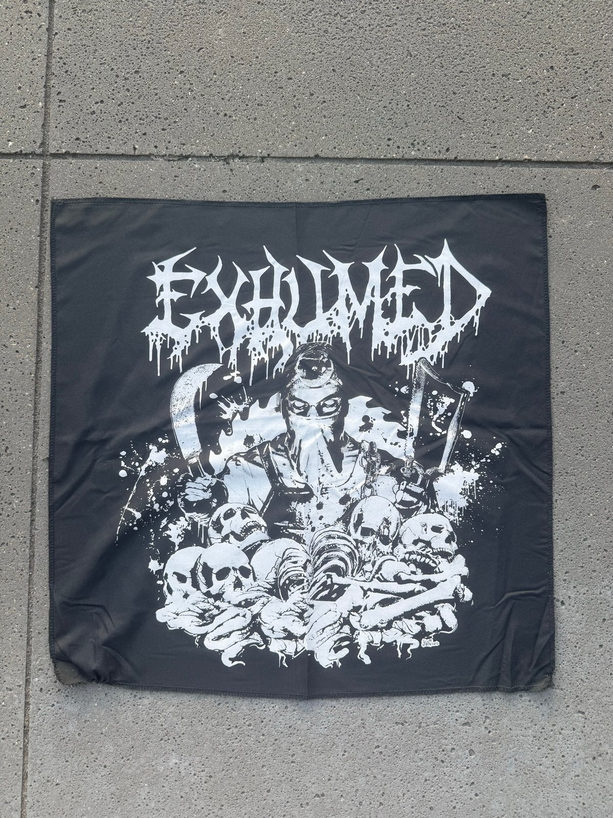 Exhumed vlag klein, Diversen, Vlaggen en Wimpels, Ophalen of Verzenden