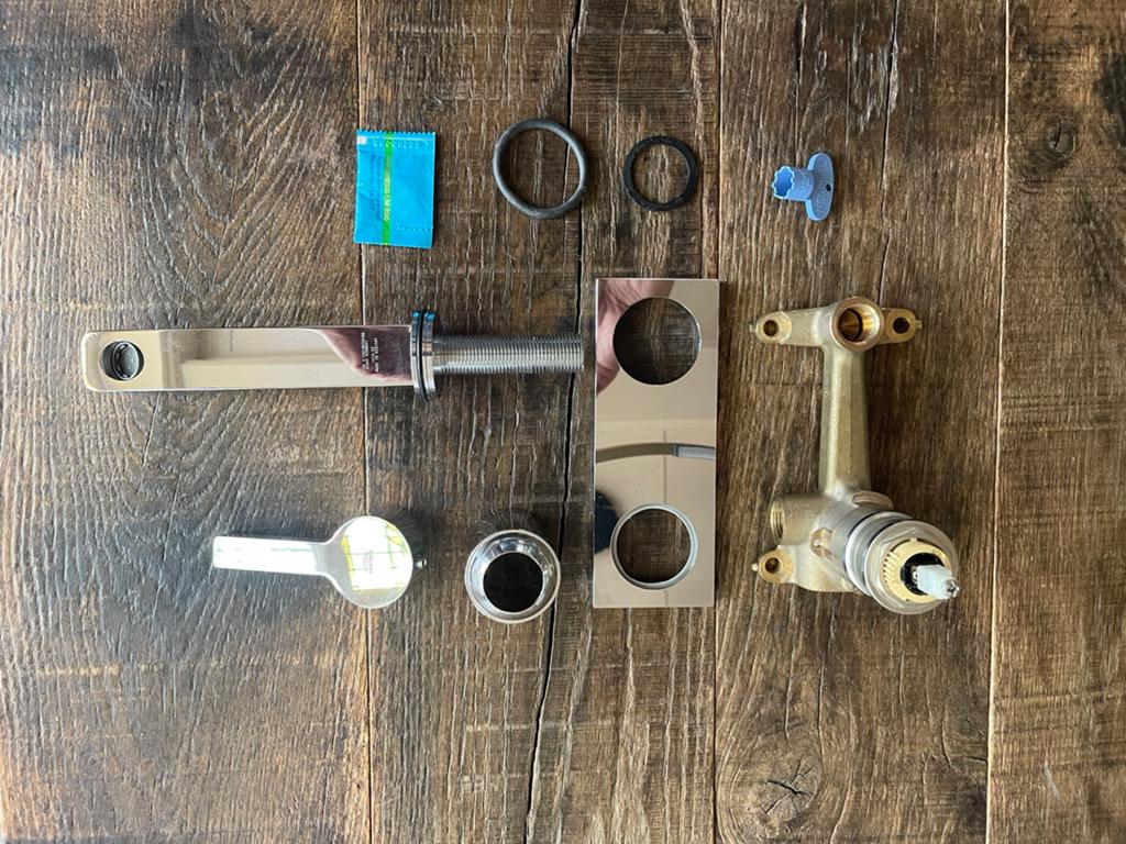 Spiksplinternieuwe GROHE wand wastafelkraan, Ophalen of Verzenden, Nieuw, Chroom, Kraan