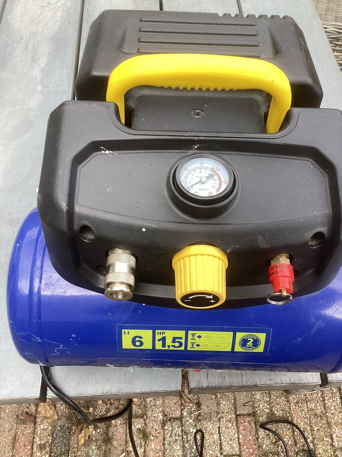 Michelin 6L Compressor - Compact en Krachtig, Gebruikt, 6 tot 10 bar, Ophalen of Verzenden, Minder dan 200 liter/min