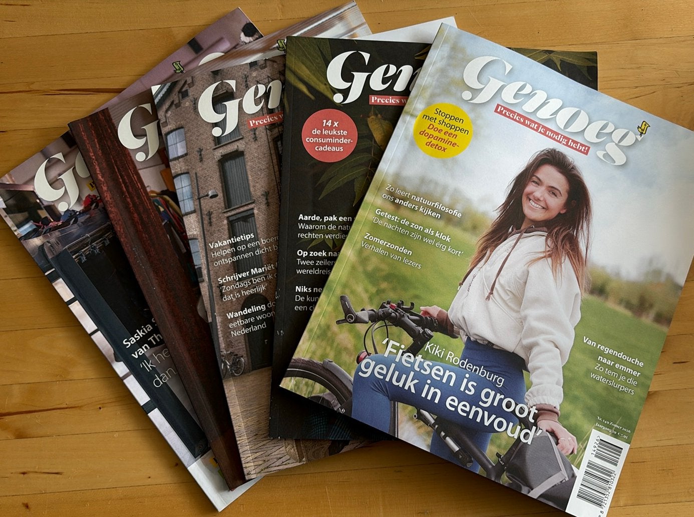 5x Genoeg Magazine, Boeken, Ophalen of Verzenden, Zo goed als nieuw