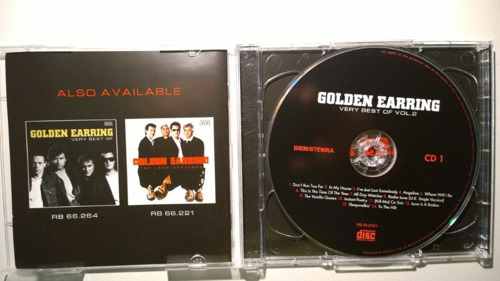 Golden Earring - Very Best Of Volume 2, Ophalen of Verzenden, Zo goed als nieuw, Poprock, Album