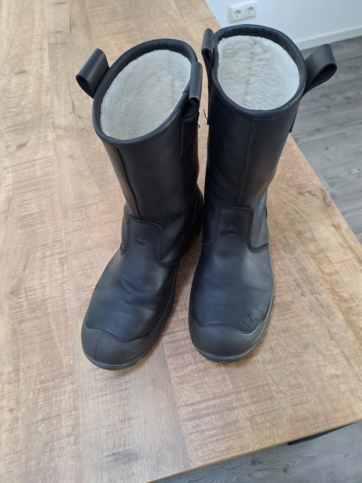 z.g.a.n Grisport werklaars zwart gevoerd maat 46, Ophalen of Verzenden, Zwart, Werkschoenen