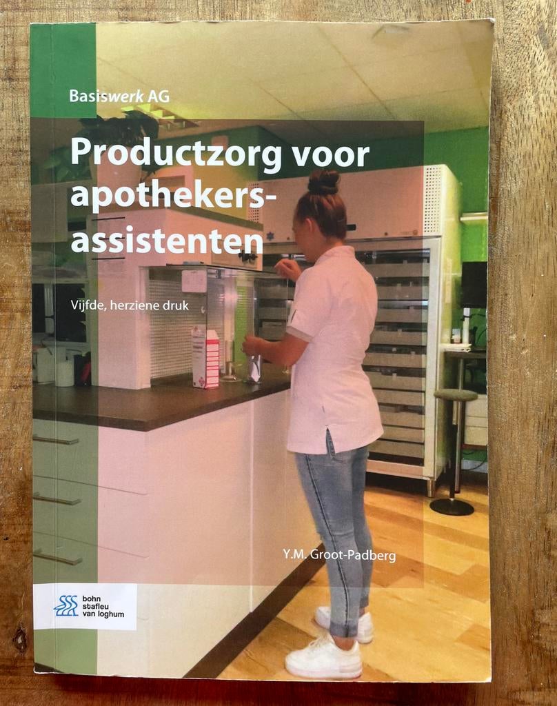 Productzorg voor apothekersassistenten, Boeken, Studieboeken en Cursussen, Ophalen of Verzenden, Beta, Zo goed als nieuw, MBO