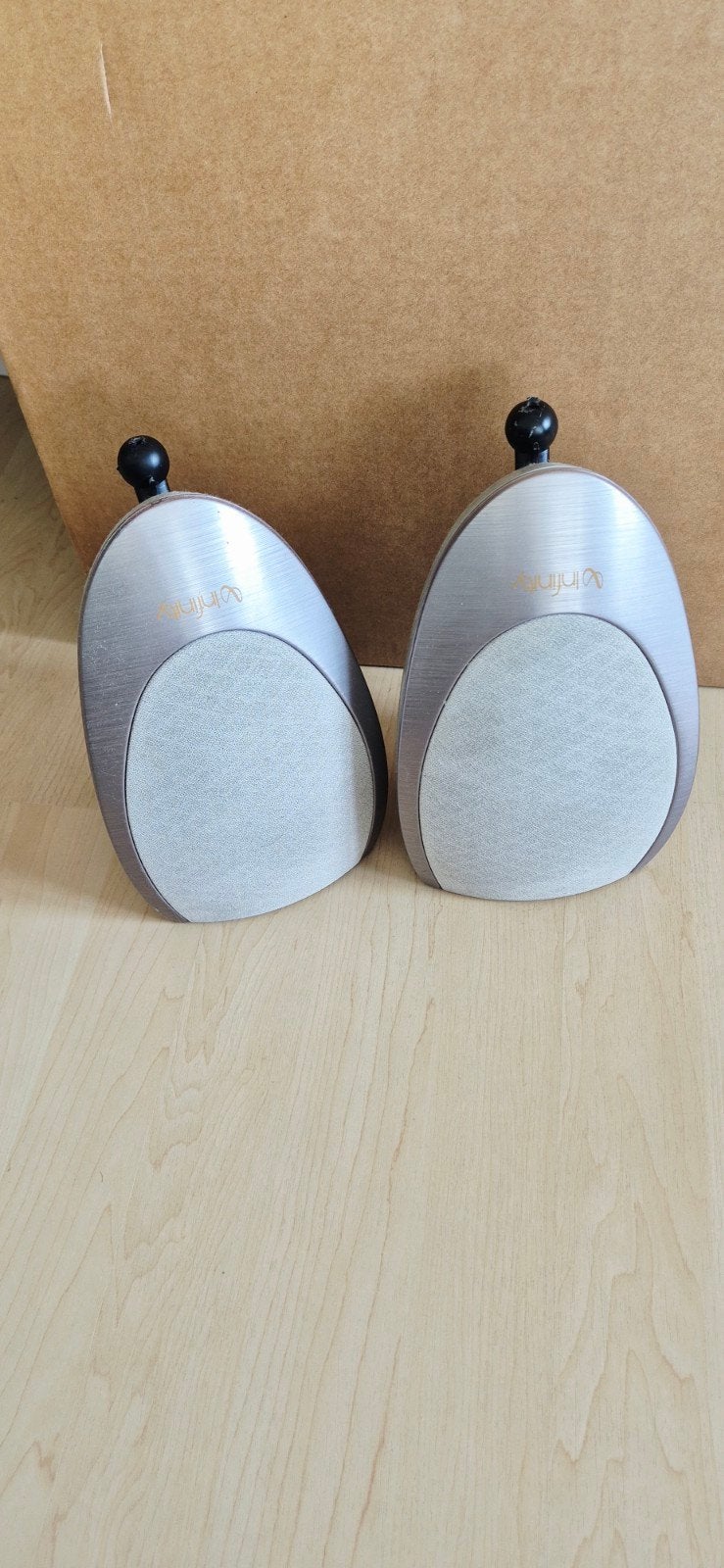 Infinity Stereo speakers 2 x 100 Watt 8 Ohm, Gebruikt, Ophalen of Verzenden, 60 tot 120 watt, Geschikt voor surround/home cinema
