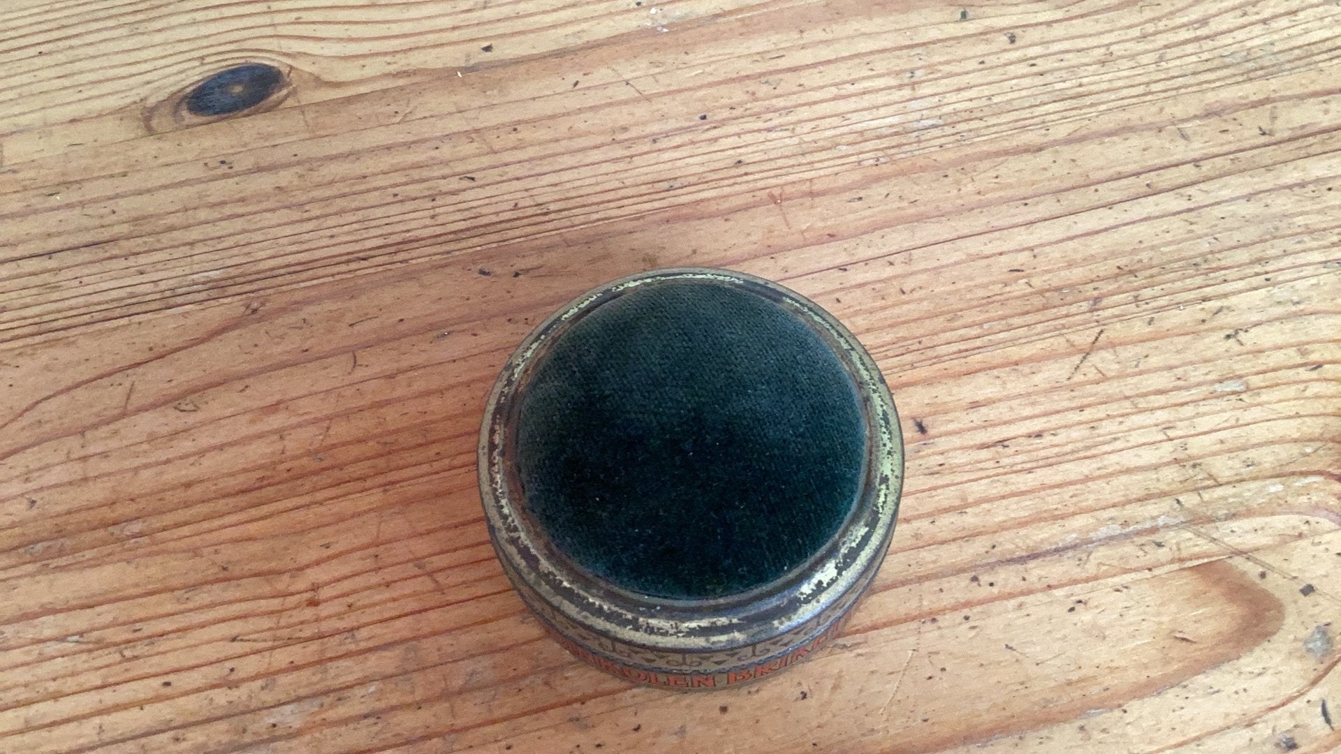 Speldenkussen Bruinkolen briketten, Verzenden, Gebruikt, Overige