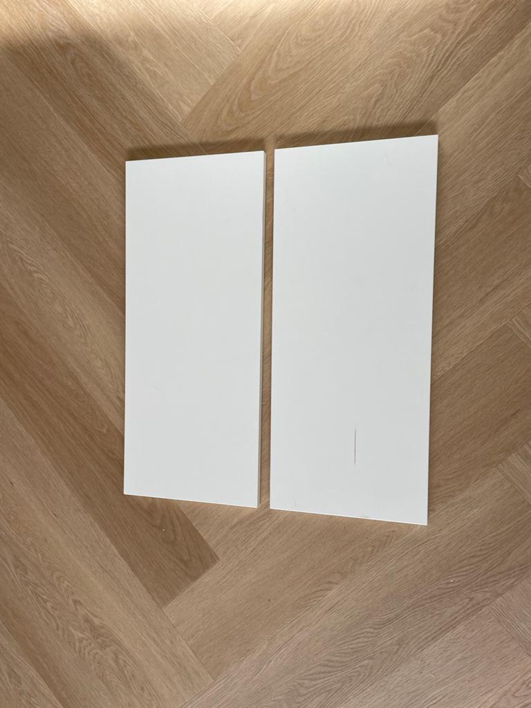 2x BESTA LAPPVIKEN Deur/ladefront, wit, 60x26 cm, Ophalen, 25 tot 50 cm, 50 tot 100 cm, Minder dan 100 cm