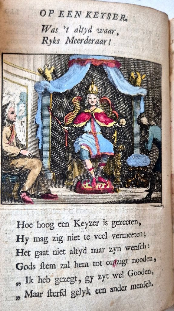 Graauwhart - Leerzame zinnebeelden, 1758.. met 85 gravures, Antiek en Kunst, Verzenden