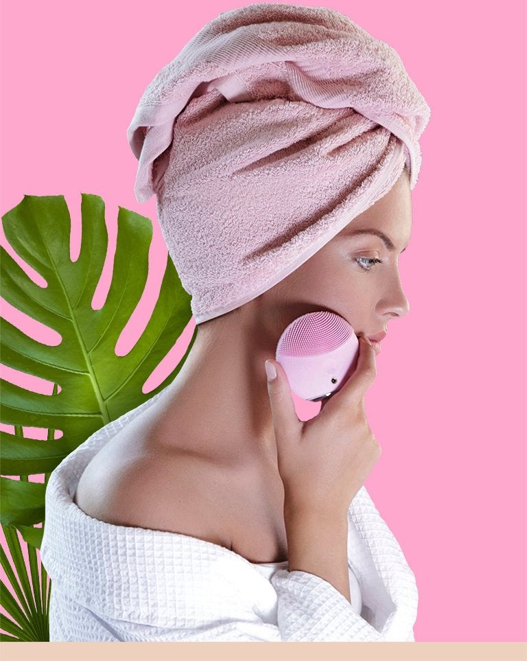 Borstel Foreo Luna Mini 2, Ophalen of Verzenden, Nieuw, Gehele gezicht, Reiniging
