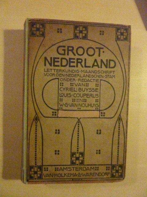 Groot Nederland - Letterkundig maandschrift, Verzenden, Gelezen, Cabaret