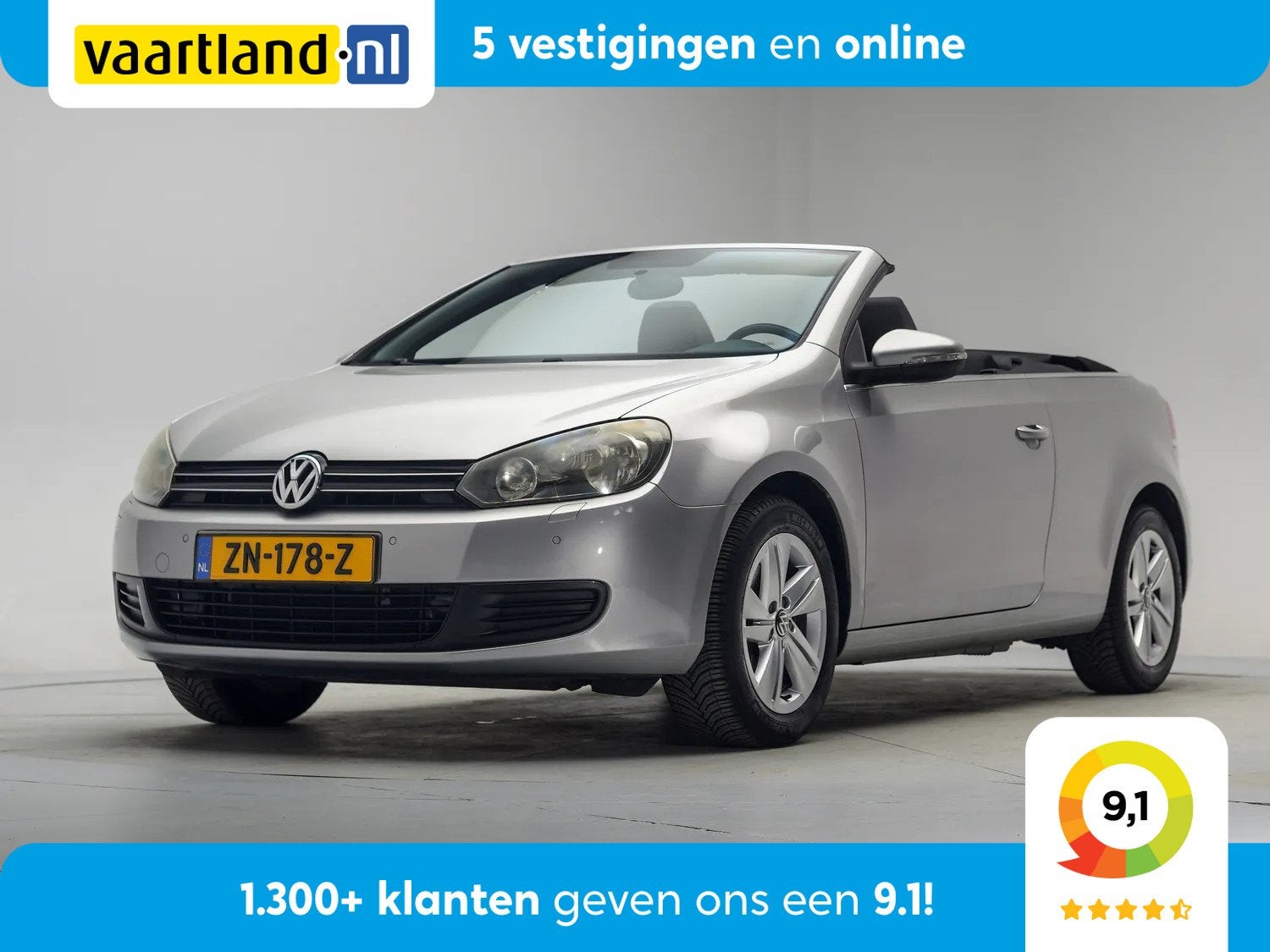 Volkswagen Golf 1,2 TSI BlueMotion [ Elek.dak Clima PDC Stoe, Auto's, Voorwielaandrijving, Gebruikt, 4 cilinders, 4 stoelen