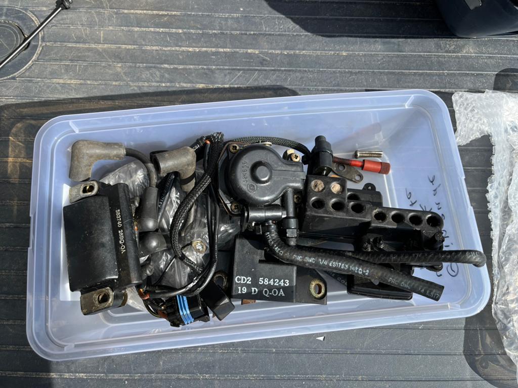 Onderdelen evinrude 4  5  pk, Ophalen of Verzenden, Gebruikt, Motor en Techniek