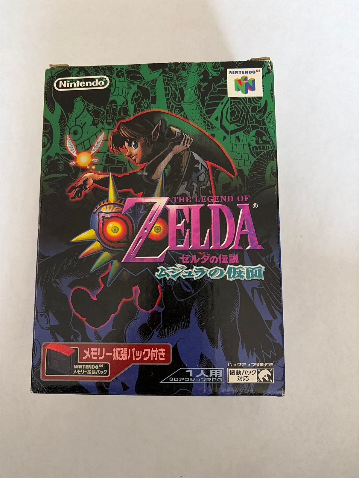 The Legend of Zelda: Majora's Mask N64 (Japans), Avontuur en Actie, 1 speler, Ophalen of Verzenden, Zo goed als nieuw