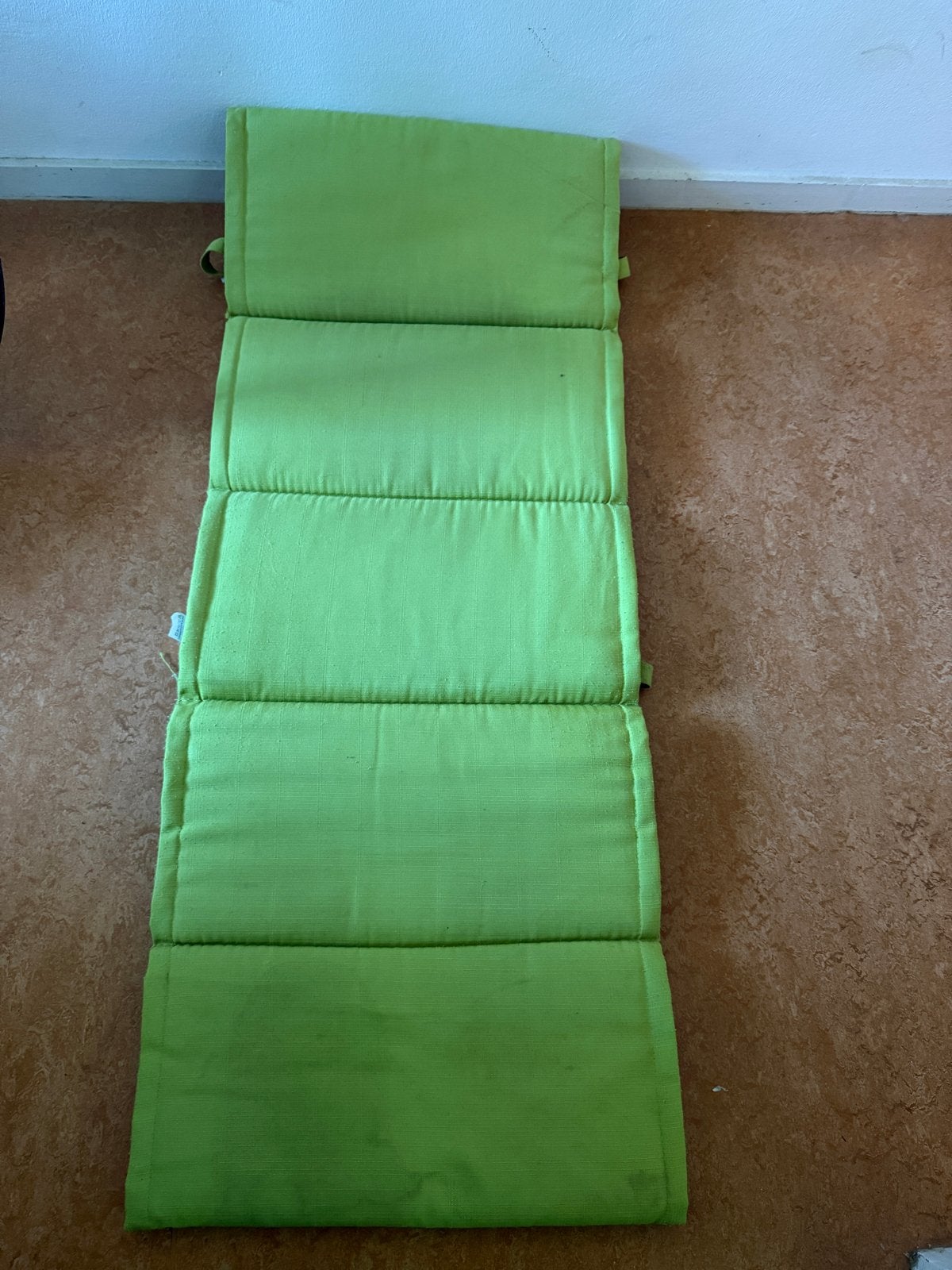 4 opvouwbare tuinkussen 120cm, Ophalen, Gebruikt, 1-persoons
