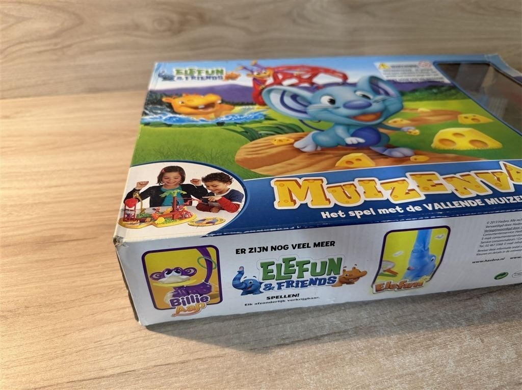 Muizenval elefun and friends - s6825, Hobby en Vrije tijd, Gezelschapsspellen | Bordspellen, Verzenden, Zo goed als nieuw