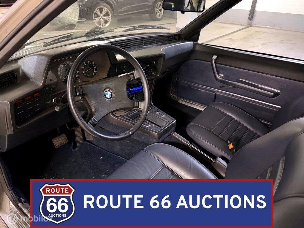 BMW 633 CSi | 1976 | Route 66 Auctions, Auto's, Overige carrosserieën, Zwart, Bedrijf, Handgeschakeld