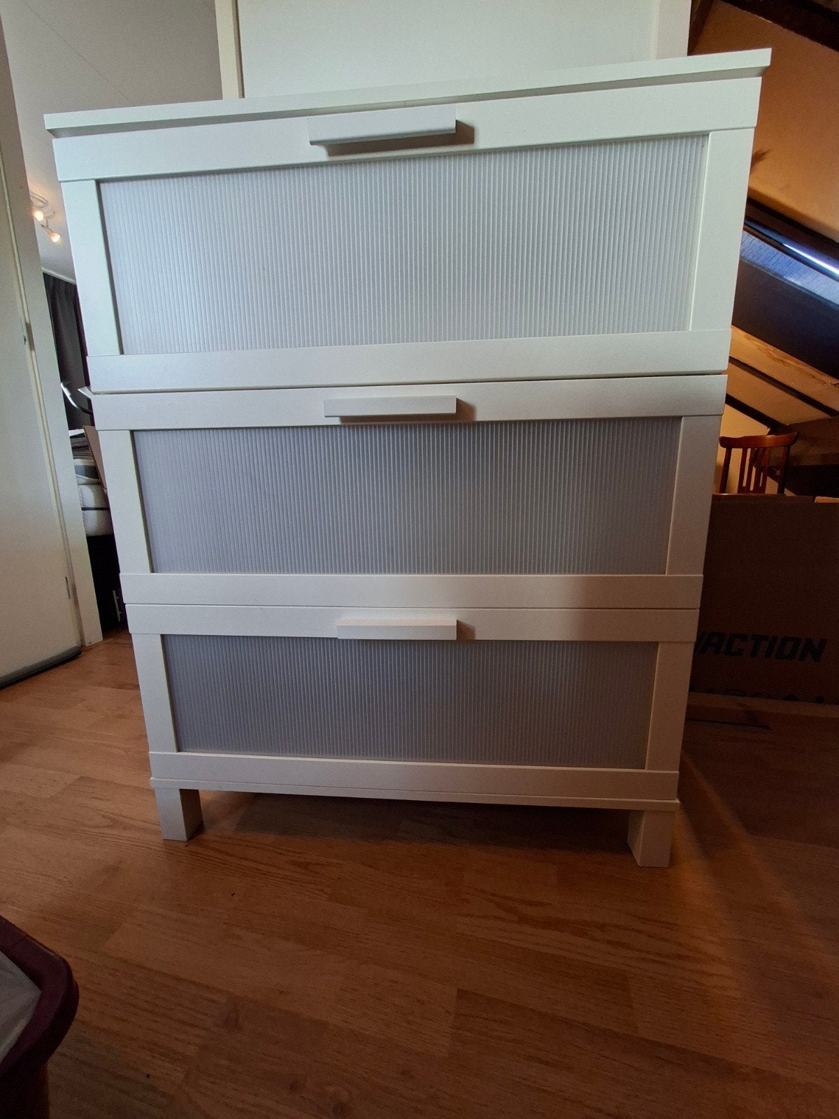 3 laden kast wit ikea, 3 of 4 laden, Ophalen of Verzenden, Gebruikt