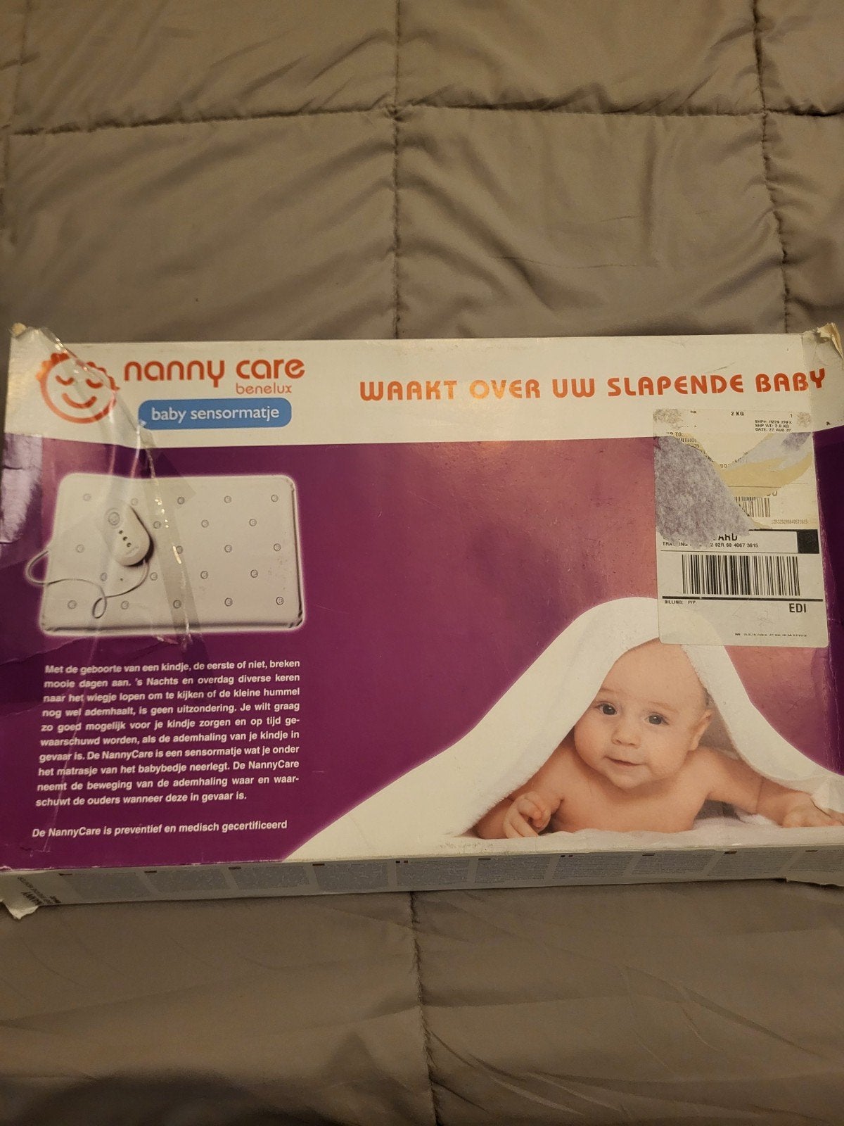 Nanny Care Baby Sensormatje - Ademhalingsmonitor, Ophalen, Gebruikt, Minder dan 100 meter