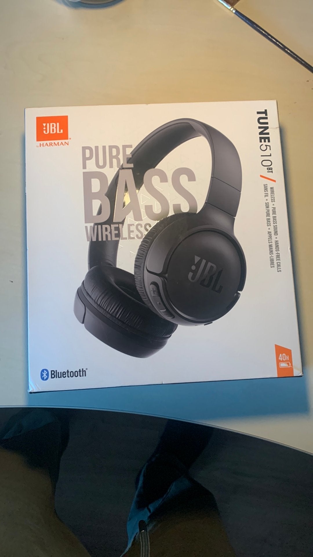JBL Tune Pure Bass draadloze koptelefoon, JBL, Bluetooth, Ophalen of Verzenden, Zo goed als nieuw