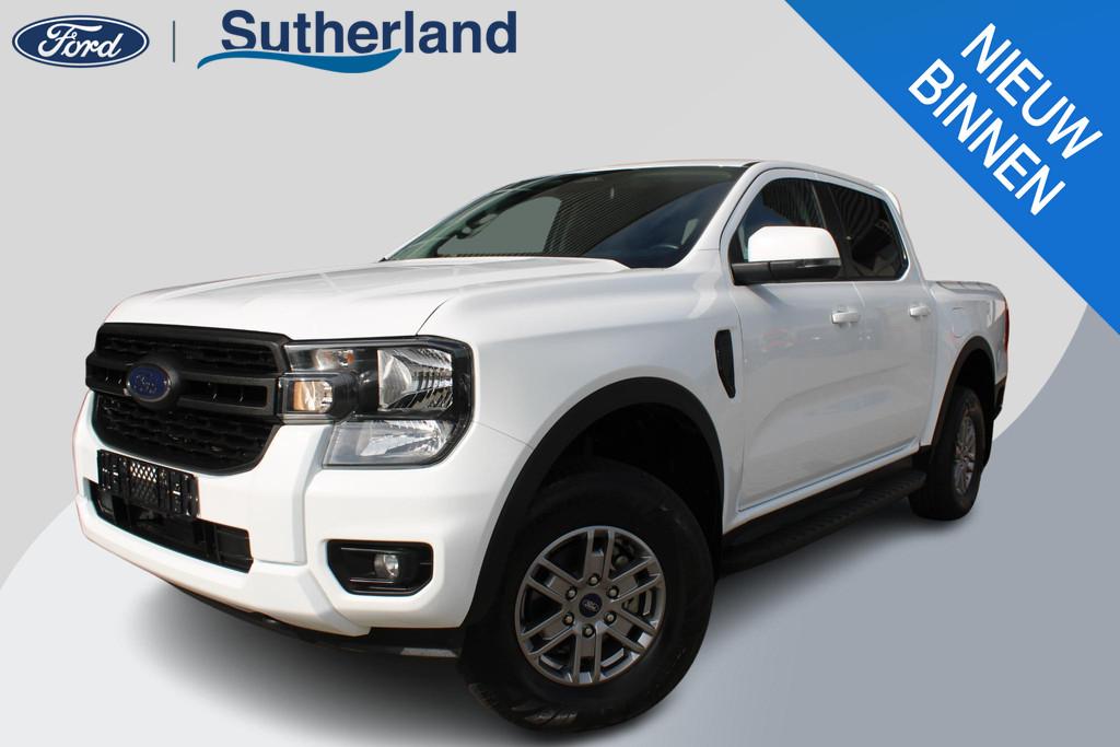 Ford Ranger 2.0 Double Cab EcoBlue XLT | Trekhaak | Adaptiev, Parkeersensor, Stof, Gebruikt, Euro 6