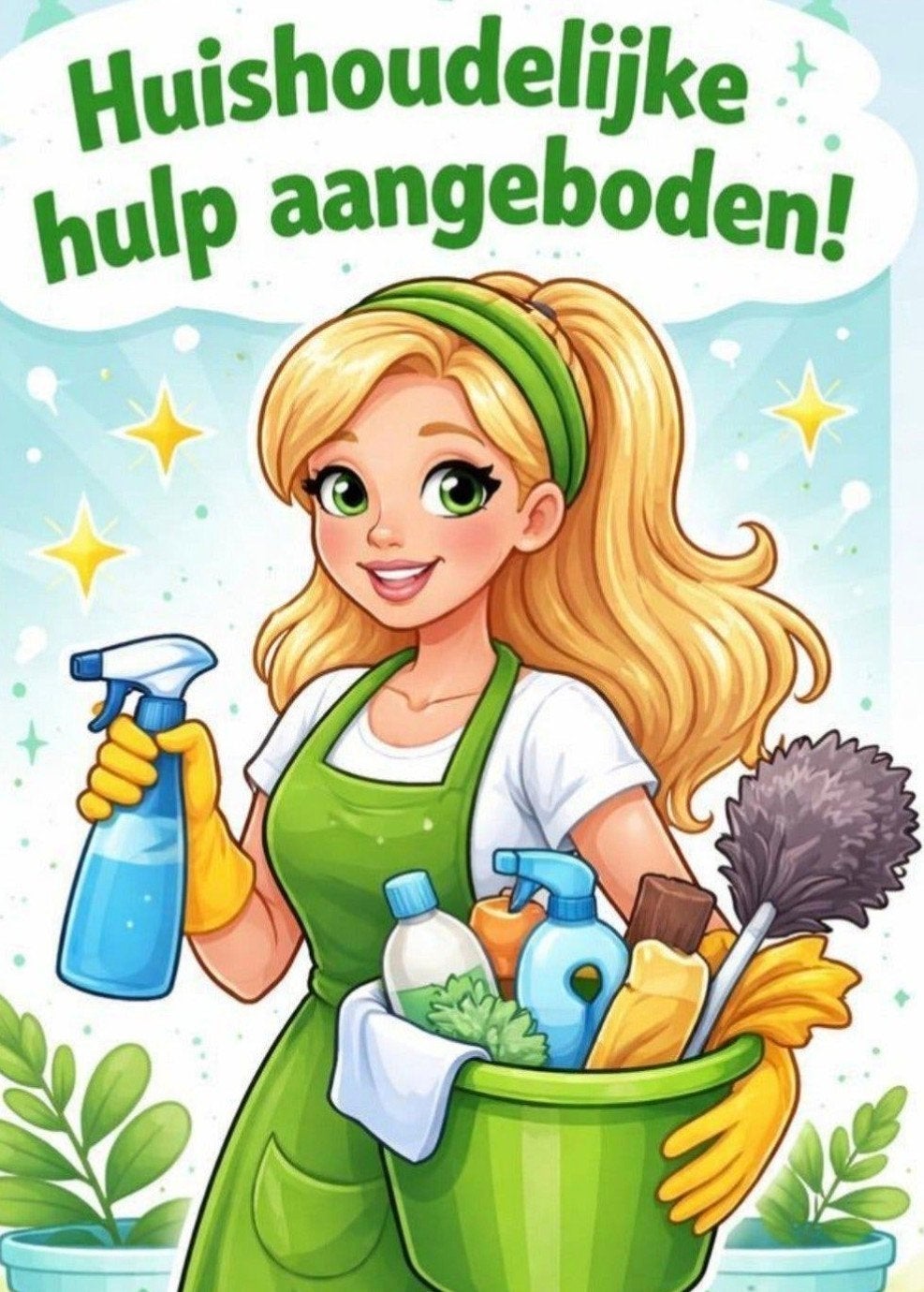 Huishoudelijk hulp aangeboden., Vanaf 10 jaar, Overige vormen